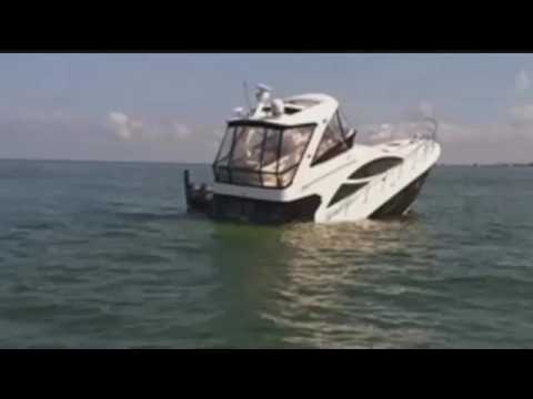 45-foot boat sinks in wiggins pass channel - youtube