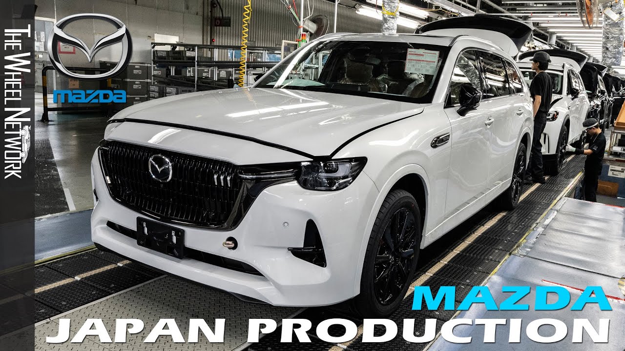 Mazda CX-80 Production in Japan [4K] - YouTube