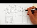 Ev Nasıl Çizilir / How to draw House