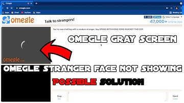 Omegle: How To Fix Stranger Camera Keeps Loading in Omegle On PC/Laptop