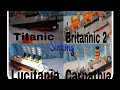 Lego TITANIC y BRITANNIC 2 Vs LUSITANIA y CARPATHIA