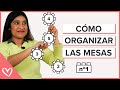 Cmo organizar las mesas del banquete 