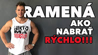 Ako nabrať ramená (RÝCHLO). Cviky, tipy, odporúčania na tréning ramien.