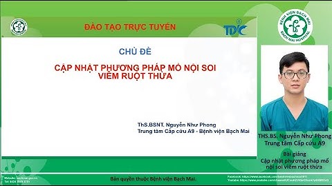 Mổ nội soi ruột thừa giá bao nhiêu năm 2024