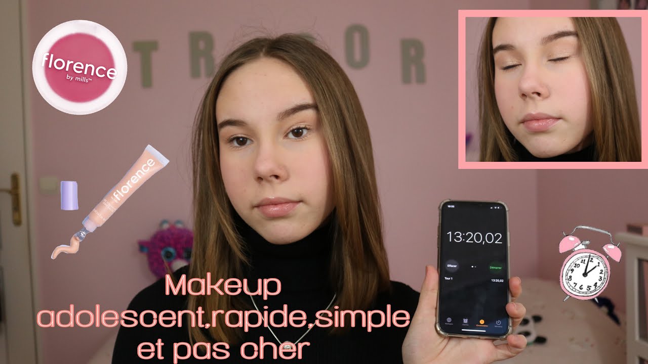 Makeup Adolescent - en 5 min pas Cher et Facile 