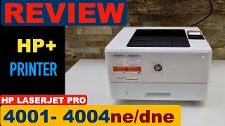 HP LaserJet 4001-4004ne/dne HP+ Printer Review.