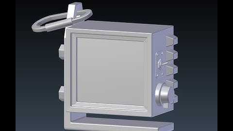 Blender: Modeling an Alien Motion Tracker (Part 2)