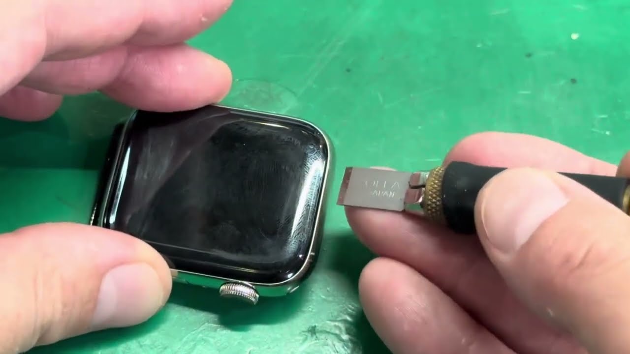How to disassemble and repair the Apple Watch 1-6 series shared