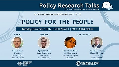 Policy for the People