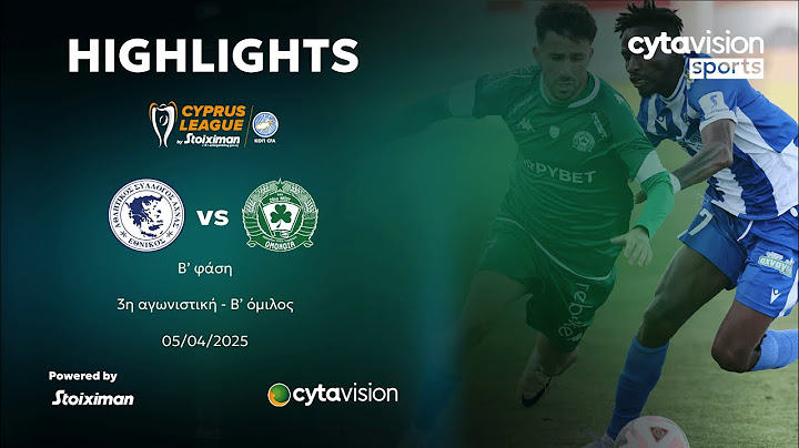 ΕΘΝΙΚΟΣ ΑΧΝΑΣ- ΟΜΟΝΟΙΑ 29 Μ (3-1) Β' φάση - 3η αγωνιστική - Β' όμιλος 05.04.2025