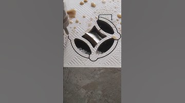 Water knife cutting process of carved tile- Good tools and machinery make work easy