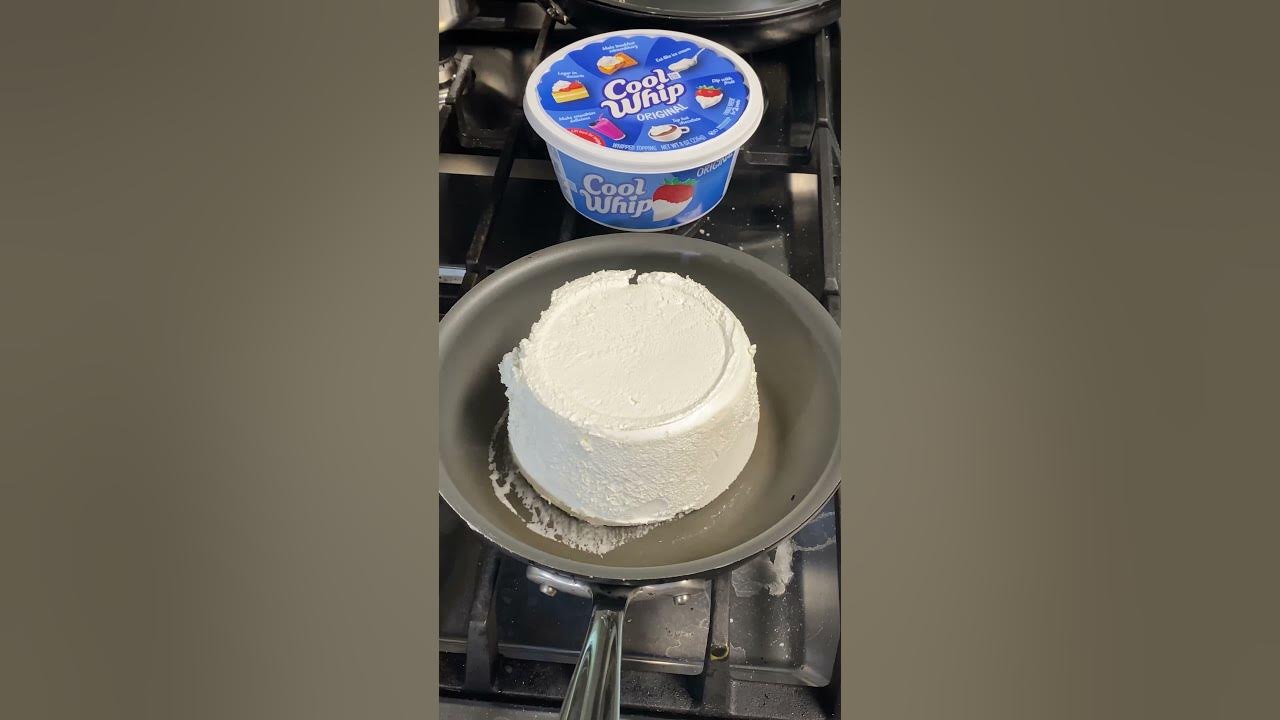 Why Does Cool Whip Turn Yellow ( YUCK ) #Shorts