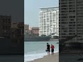 Mexican Navy vessel arrives on Puerto Vallarta beach amid cartel unrest