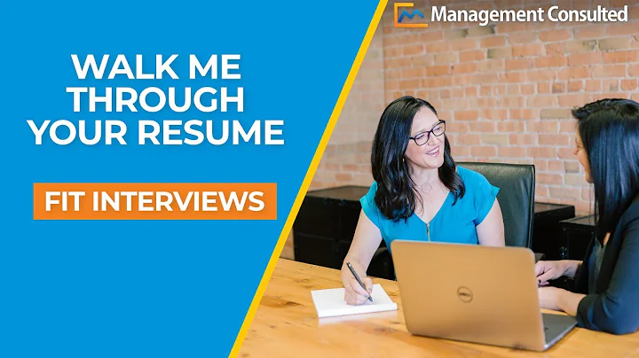 Walk Me Through Your Resume: How to Answer