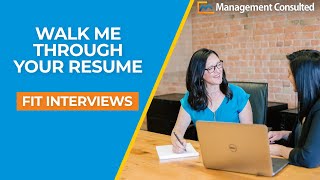 Walk Me Through Your Resume: How to Answer