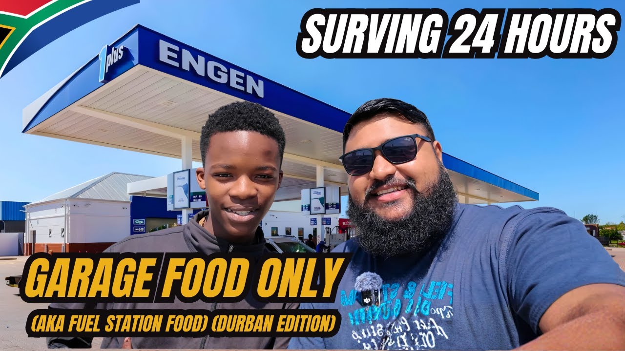 Выжить 24 часа, питаясь только едой из гаража! (Дурбанское издание 🇿🇦)