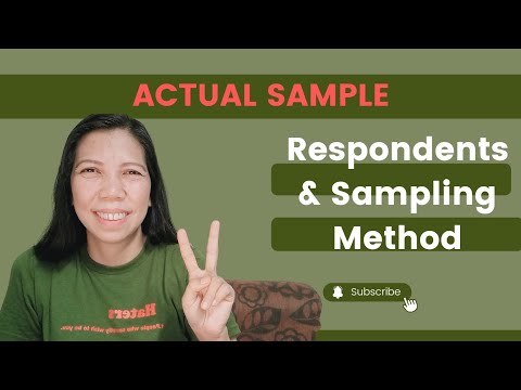 Video: Ano ang descriptive sampling?