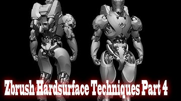 Zbrush Hardsurface Techniques part 4
