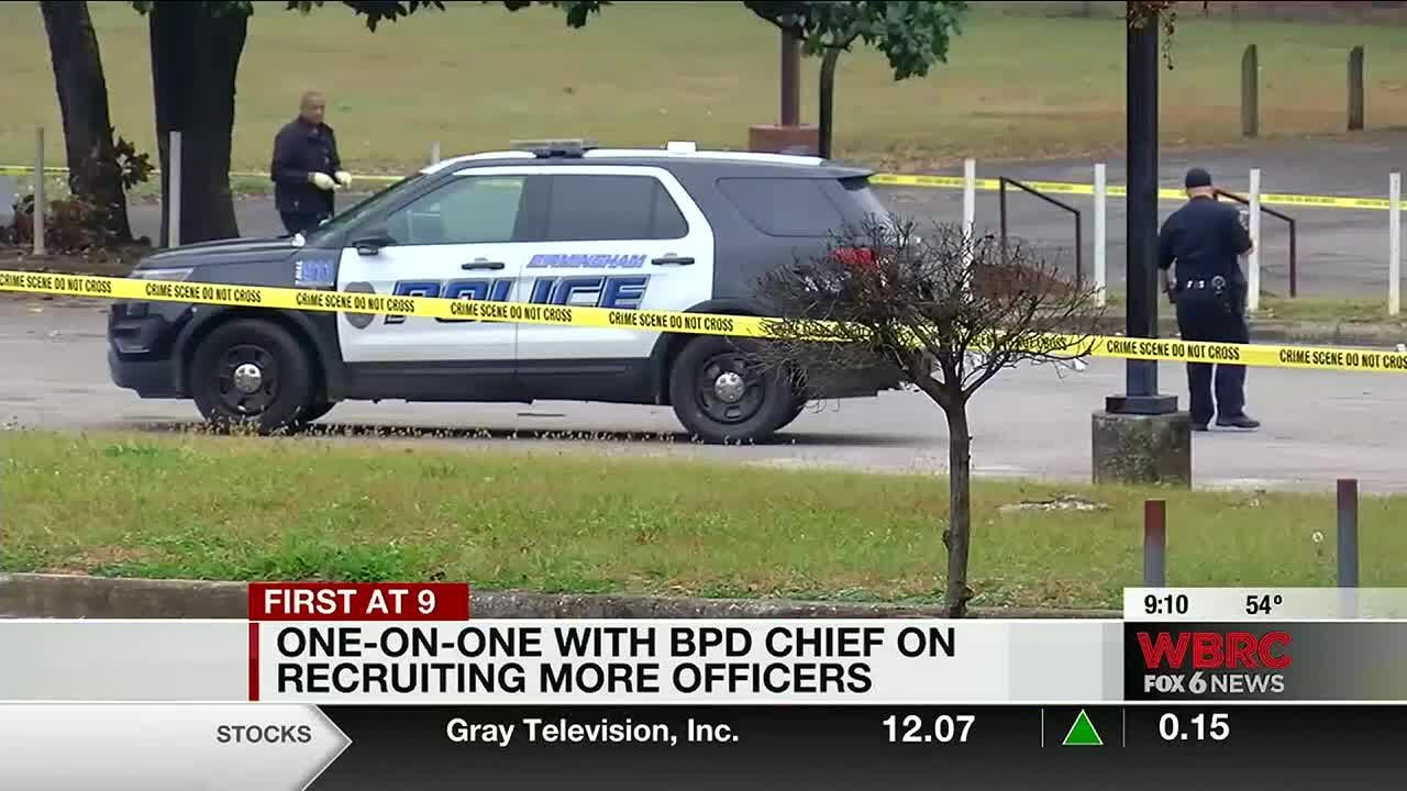 One-on-one with Birmingham PD Chief on recruiting more officers