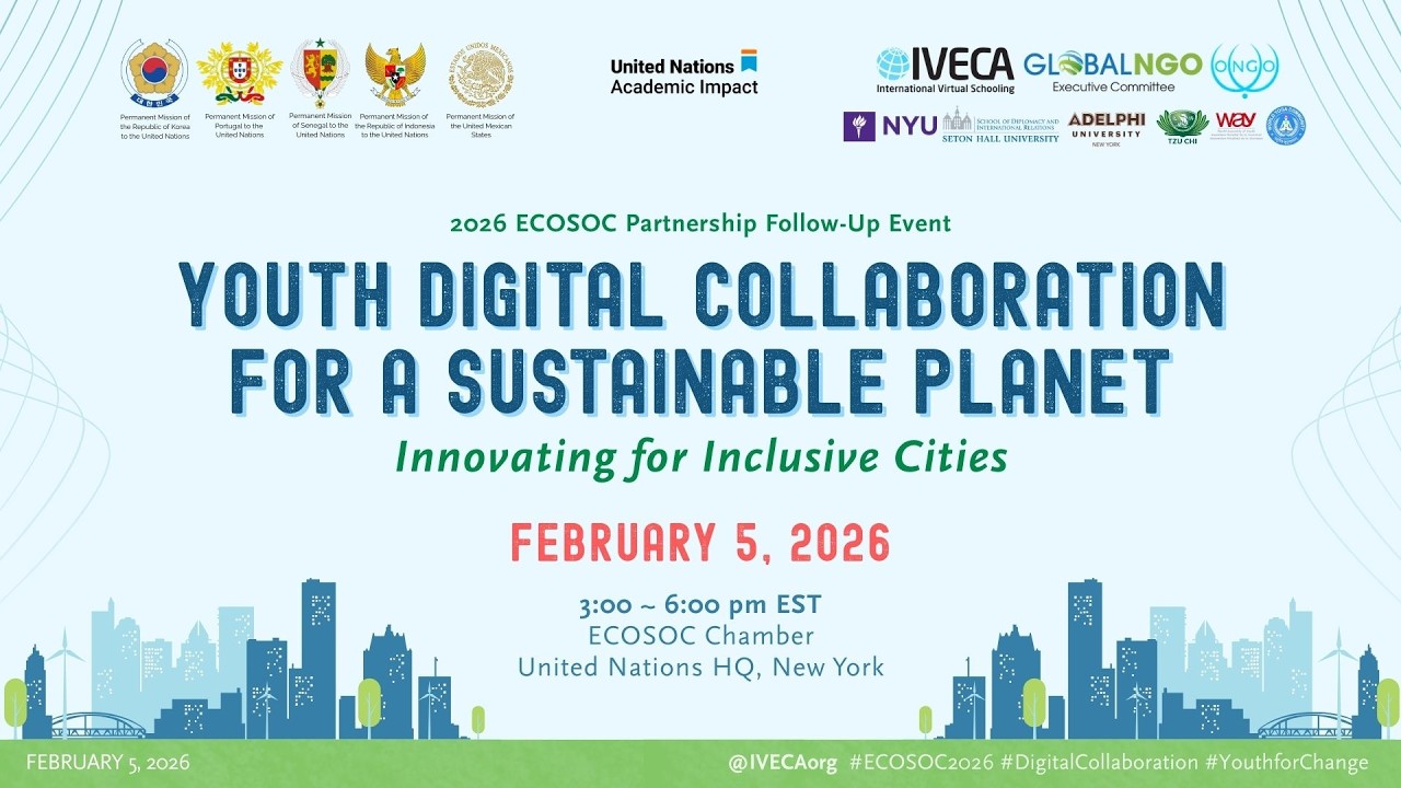 Youth Leading Digital Innovation for Sustainable Cities: Highlights from the 2026 ECOSOC Partnership Forum