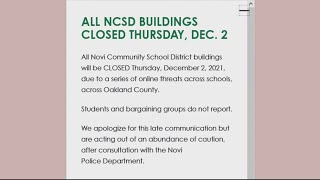 Schools close due to Oxford copycat threats