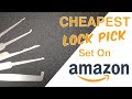 Cheapest Lock Pick Set on Amazon - Review