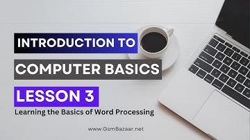 | Lesson 3 | Microsoft Word - Tutorial for Beginners in 7 MINUTES!  [ COMPLETE ]