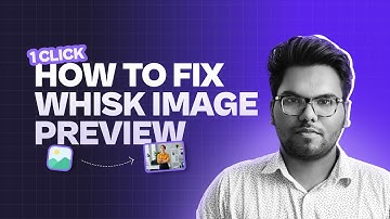 How to Fix Whisk Image Preview + New Whisk Update | Design With Abir