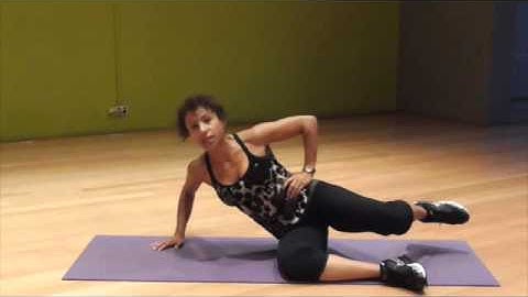 Pelvic Floor Safe Muscle conditioning tip #7 Side push up