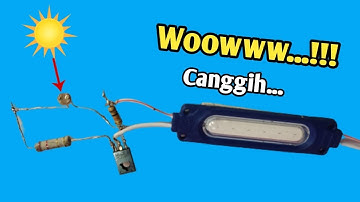 Buat sensor cahaya dengan transistor BD139 sangat sensitive || sensor ldr 12 volt