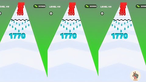 Number Stack vs Number Run - Level Up Number (ASMR, Max Level) New Update #4
