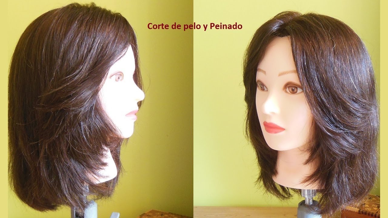 Corte De Cabello Recto Degrafilado