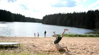 Double Sideflip FAIL! (headcrash)