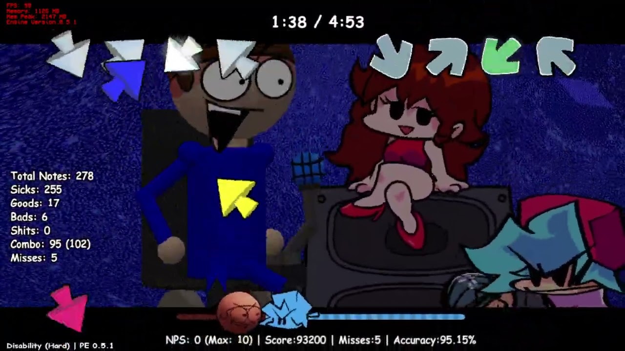 High Effort Disability 1.5 - Vs Dave and Bambi Golden Apple (Chart Link UPDATED!)