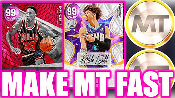 HOW TO MAKE MT SUPER FAST RIGHT NOW IN NBA 2K22 MY TEAM!