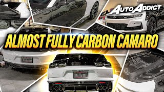 THE MOST CARBON FIBER YOU CAN ADD TO YOUR SS CAMARO |@AutoAddictUSA |