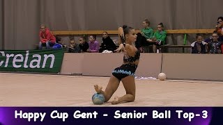 Happy Cup Gent 2015 - Senior Finals Ball Top 3