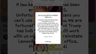 With a #Tiktok ban thought I could start using my #Lemon8 account but noooooooo 😭😭😭 Arggggggg