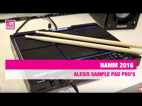 Alesis Sample pad pro's - NAMM 2016