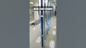 Metal studs framing #drywalll #framing