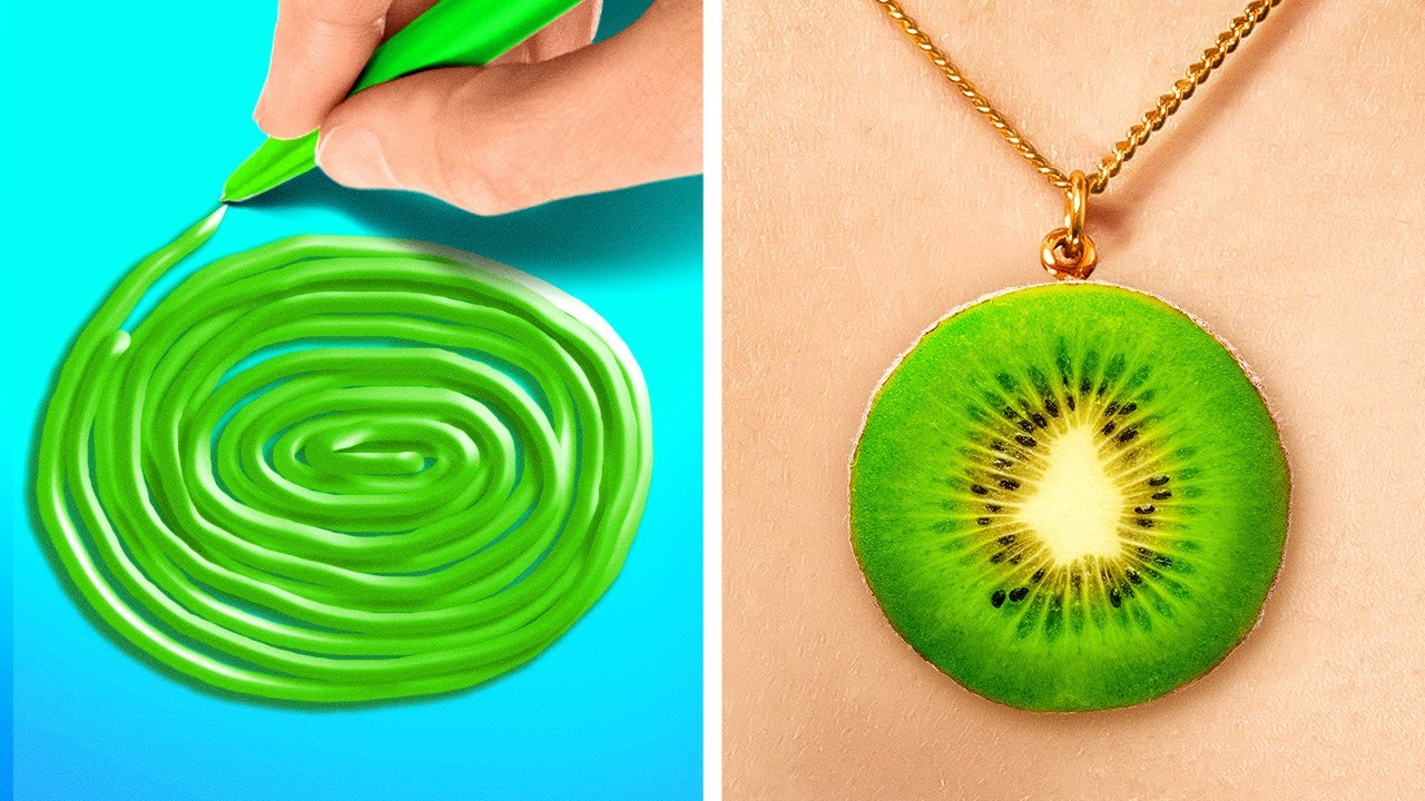 3D PEN, HOT GLUE, POLYMER CLAY CRAFTS || Cute DIY Jewelry Ideas - YouTube