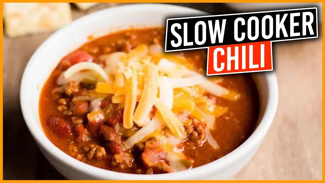 Crockpot Chili Recipe - YouTube