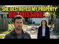 “HOA President Destroyed My Property—Then Froze When She Saw Me Presiding Over Her Case”