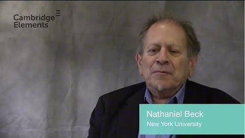 Neal Beck introduces the Quantitative and Computational Methods for Social Science series