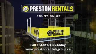 Preston Rentals - Superdeck Retractable Loading Platform System