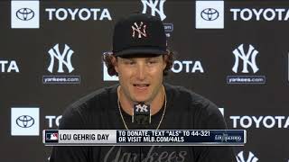Looking back on the Yankees' celebration of the inaugural Lou Gehrig Day.