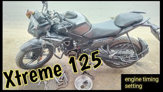 Xtreme 125 bs6 Engine Timing Setting , Bike Engine Timing Setting