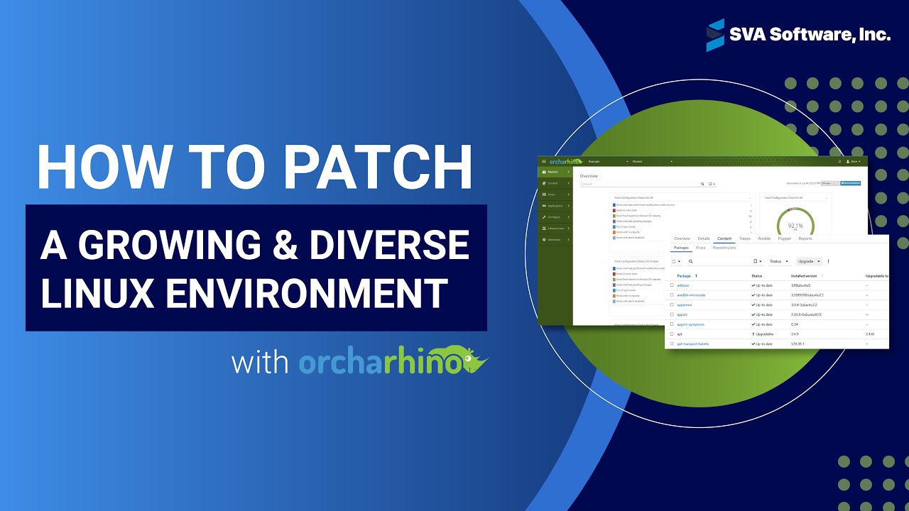 How to Patch a Growing & Diverse Linux Environment with orcharhino ...