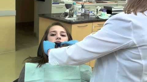 Taking An Impression at Orleans Orthodonics