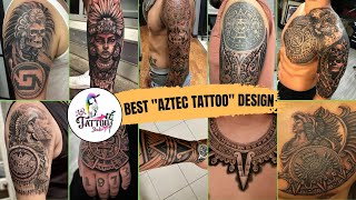 Aztec Warrior Tattoo - Aztec Tattoo Meaning Ideas - Aztec Tattoo Design - Aztec Forearm Tattoo